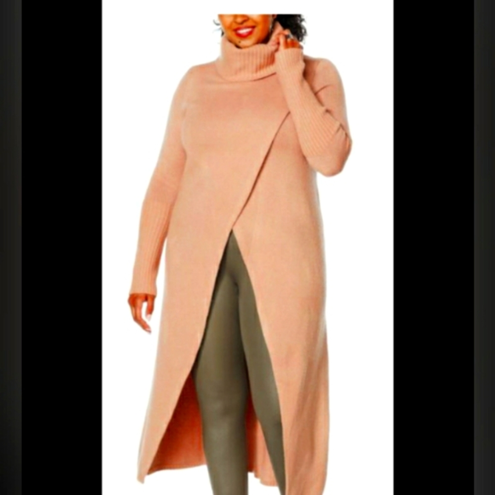 Black Label Crossover Maxi Sweater